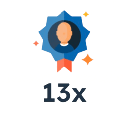 13x faster resolution time 13x faster resolution time