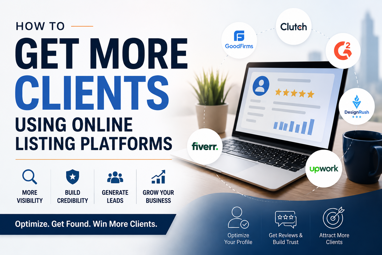 Get more clients using online listing platforms